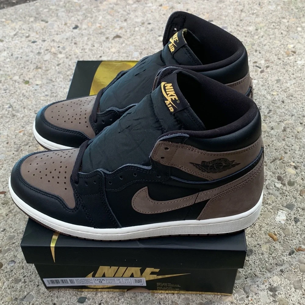 New Jordan 1 Retro High OG “Palomino “ Size 9 men 10.5 Women - Picture 3 of 17